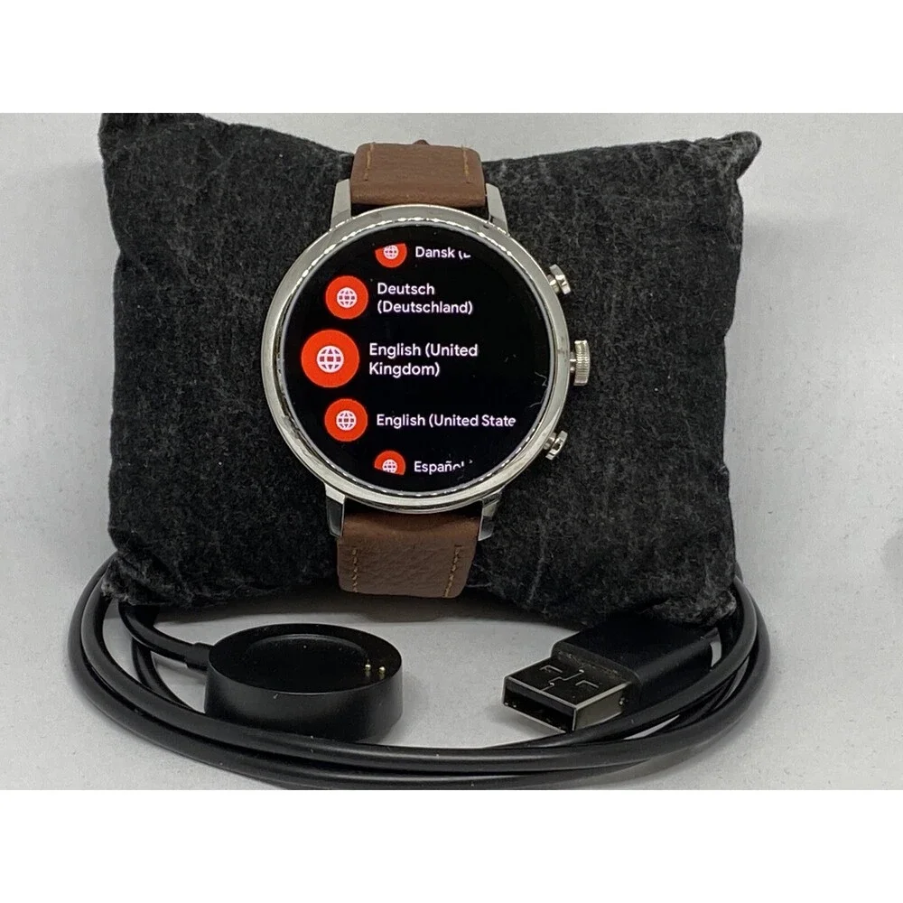 Fossil Gen 4 Authentic Digital Dial Smart Watch Custom Band FTW6017 LT314